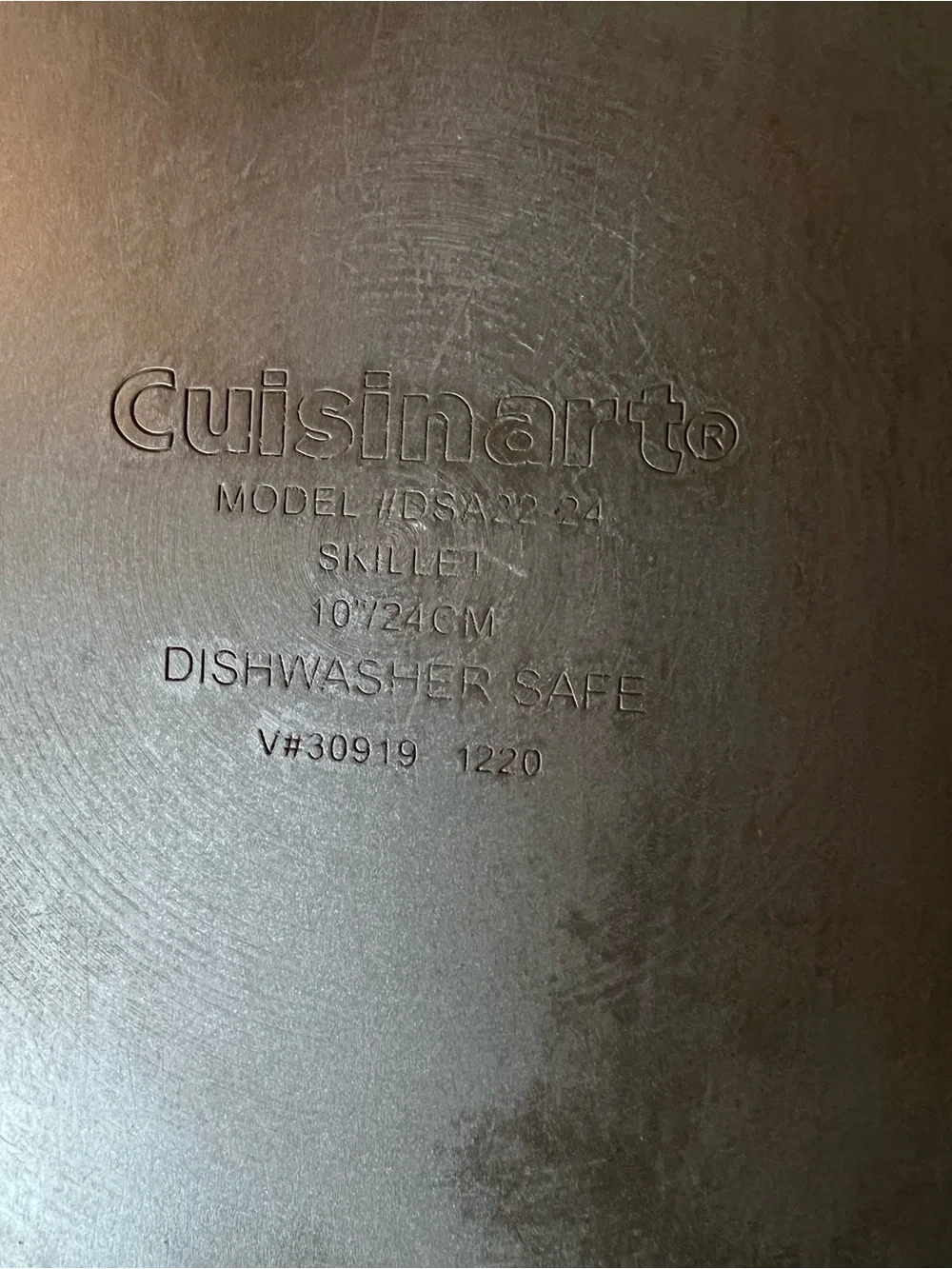 Cuisinart 10'' Open Skillet/Pan / Dishwash & Oven Safe / Hard-Anodized Nonstick